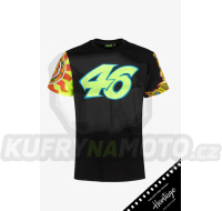 Triko VR46 HERITAGE Sole Luna Rossifumi černé 527604