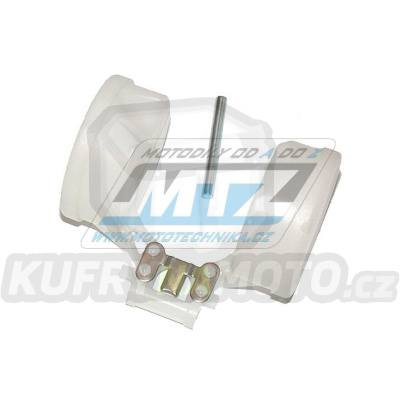 Plovák karburátoru Kawasaki ZRX1100+ZRX1200 + ZR1100+ZR1200 + VN1500 Vulcan + ZG1200 Voyager + VN800 Vulcan + KLR650+KLX650R+KLE500+KLR250+KLX250 + GPX600R+GPZ600R + ER5+GPZ250+EL250 Eliminator+BJ250