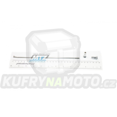 Drát/Špice nerezové do kola + Niple 21&quot; - Kawasaki KX125+KX250 / 89-98 + KX500 / 89-04