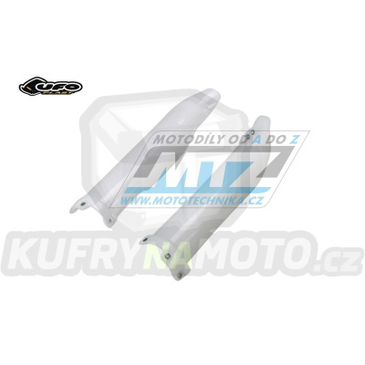Kryty předních vidlic Kawasaki KXF250 / 09-25 + KXF450+KX450 / 09-25 - barva bílá
