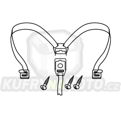 Popruh SHAD D1B48CGR pro SH48