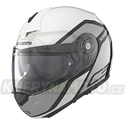 Vyklápěcí přilba SCHUBERTH C3 Pro Observer White