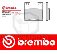 Brzdové destičky Brembo SUZUKI RG 680 r.v. Od 86 - 87 SP směs Zadní