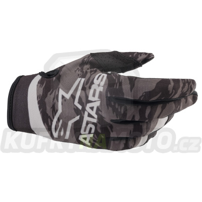 rukavice RADAR, ALPINESTARS (černá/šedá)