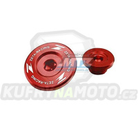 Zátky bočních vík motoru - ZETA ZE89-1150 - Honda CRF250L+CRF250M / 12-20 + CRF250 Rally / 17-20 + MONKEY125 / 19-21 + CROSS CUB50 / 18-19 + CROSS CUB110 / 18-21 - červené