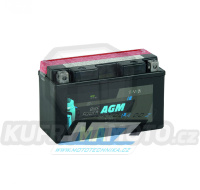 Baterie (akumulátor motocyklový) YT7B-BS (12V - 6,5Ah)