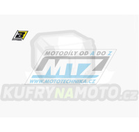 Polepy číslových tabulek (vystřižené) - Yamaha YZF250 / 14-18 + YZF450 / 14-17 - barva bílá