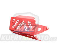 Kryt pod motor přední hliníkový Dual Sport - Ducati DesertX 937 / 22-24 - barva červená