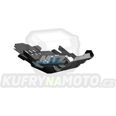 Kryt pod motor hliníkový Dual Sport - Honda XL1000 Varadero / 07-11 - barva černá