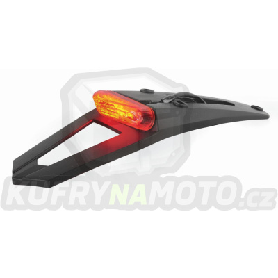 Koncové světlo pro zadní blatník POLISPORT RS LED 12V 1,1/0,2W LED světlo černý