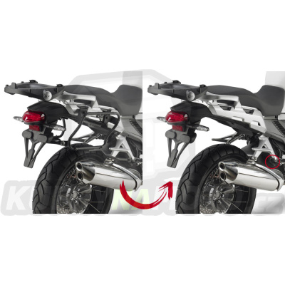 Montážní sada držák – nosič kufru bočních Givi Honda Crosstourer 1200 2012 – 2017 G576- PLXR 1110