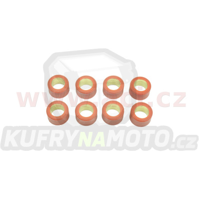 válečky variátoru (průměr 20 x 12 mm), váha 10 g, Athena (sada 8 ks)