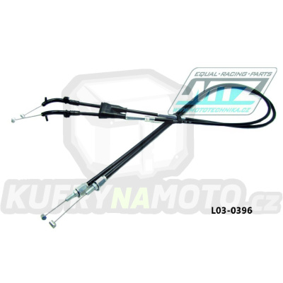 Lanko plynu Kawasaki KXF450 / 09-11