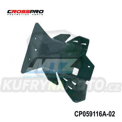 Kryt pod motor plastový DTC Engine Guard - BETA RR250 + RR300 (2takt) / 13-17 (barva černá)