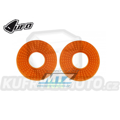Kroužky rukojetí UFO Donut - oranžové