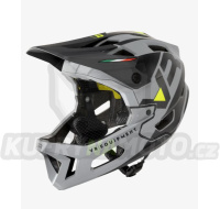 Cyklo přilba VR EQUIPMENT MTB FULL FACE MIPS matná šedá EQUHEMB02511