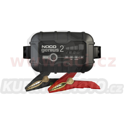 nabíječka NOCO GENIUS2,  6/12 V, 2-40 Ah, 2 A