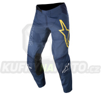 kalhoty TECHSTAR PHANTOM, ALPINESTARS (tmavá modrá/bílá)