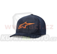 kšiltovka AGELESS, ALPINESTARS (tmavě modrá/oranžová)