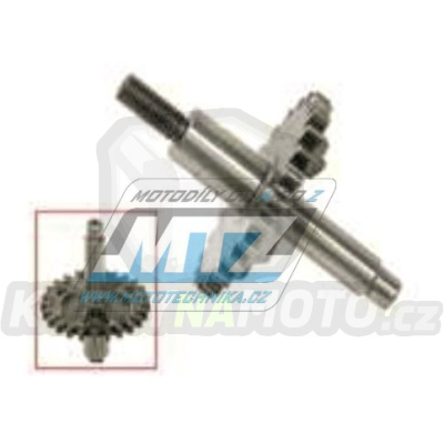 Hřídel vodního čerpadla Honda CR80+CR85 / 84-07