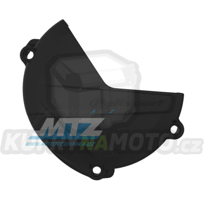 Kryt spojkového víka Yamaha YZF250 / 19-25 + WRF250 - barva černá