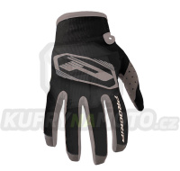 Rukavice motokros PROGRIP 4014 - černo-šedé - velikost M
