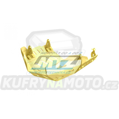 Kryt pod motor hliníkový Dual Sport -  Triumph Tiger 1200XCa / 18-19 - barva žlutá