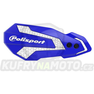 Chrániče páček POLISPORT MX FLOW 8308200015 s montážní sadou modro/bílé