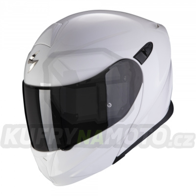 Moto přilba SCORPION EXO-920 EVO solid bílá