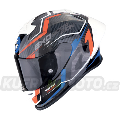 Moto přilba SCORPION EXO-R1 EVO II AIR COUP černo/červeno/modrá