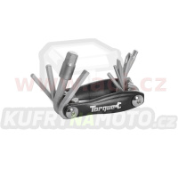 multitool COMPACT 10 TORQUE, OXFORD (slitina hliníku, 10 nástavců, skládací)