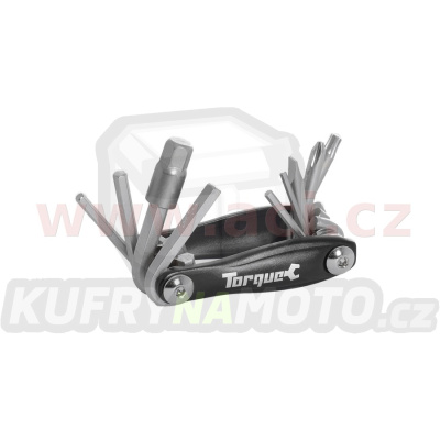 multitool COMPACT 10 TORQUE, OXFORD (slitina hliníku, 10 nástavců, skládací)