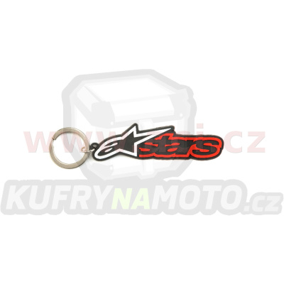 klíčenka BLAZE KEY FOB, ALPINESTARS (černá/červená)