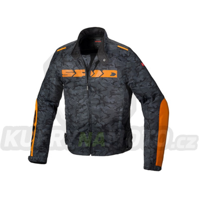 bunda SOLAR H2OUT, SPIDI (oranžová/maskáčová)