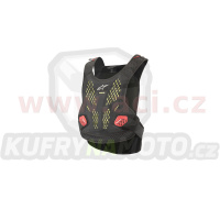 chránič hrudi SEQUENCE, ALPINESTARS (antracitová/červená) 2024