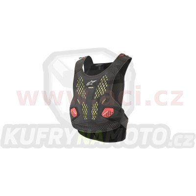 chránič hrudi SEQUENCE, ALPINESTARS (antracitová/červená) 2024