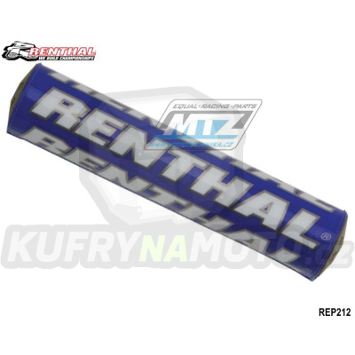 Polstr na hrazdu řidítek (rulička na hrazdu) - Renthal SX-Pad P212 - modro-bílý