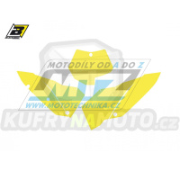 Polepy číslových tabulek (vystřižené) - KTM SX+SXF / 07-10 - barva žlutá