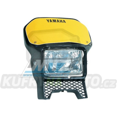 Maska přední se světlem Yamaha XT600Z Tenere / 86-89 - černá