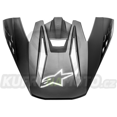 kšilt pro přilby S-M5 SOLID, ALPINESTARS (černá matná) 2022