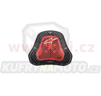 chránič hrudi NUCLEON KR-CELL CiR vkládací certifikace CE2, ALPINESTARS (transparentní/černá/červená) 2024