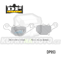 Destičky brzdové DP953 - DP BRAKES směs Premium Sinter OEM