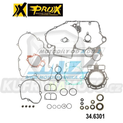 Těsnění kompletní motor (včetně gufer motoru) KTM 250EXC Racing / 01-06 + Beta RR250 (4takt)