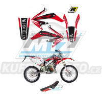 Polepy s potahem sedla (sada polepů a potah sedla Dream) - Honda CRE50+CRM50 / 07-18 - typ polepů Dream4