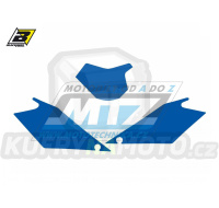 Polepy číslových tabulek (vystřižené) - GasGas EC125+EC250+EC300 + FSR450+FSR515 / 08-09 - barva modrá