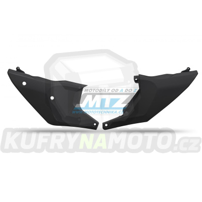 Bočnice Husqvarna TC125+TC250 + FC250+FC350+FC450 / 23-25 + TE150+TE250+TE300 / 24-25 + FE250+FE350+FE450+FE501 / 24-25 - barva černá