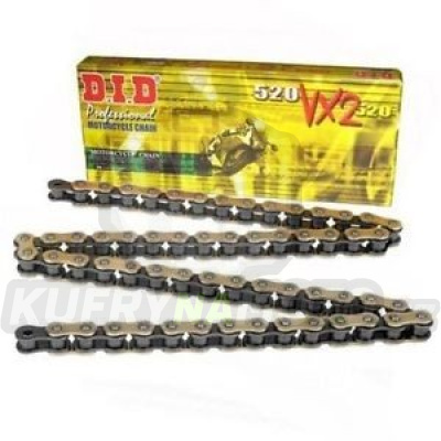 VX série X-Kroužkový řetěz D.I.D Chain 520VX3 102 L