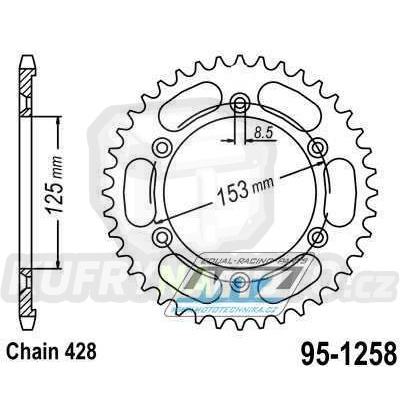 Rozeta MTZ 1258-54-95-1258-54- výprodej