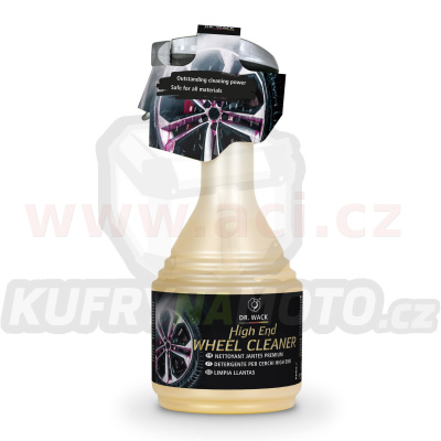 Dr. Wack HIGH END Wheel Cleaner: gelový čistič ráfků kol s reakcí se železitými kontaminanty 750 ml
