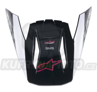 kšilt pro přilby S-M5 COMPASS, ALPINESTARS (černá/růžová)